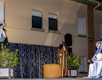 1º escena: Anunciación de María por el Ángel Gabriel