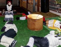 2º escena: Aparición del Ángel Gabriel a los pastores