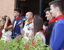 Chupinazo San Antonio 2018 desde el Balcón del Ayuntamiento