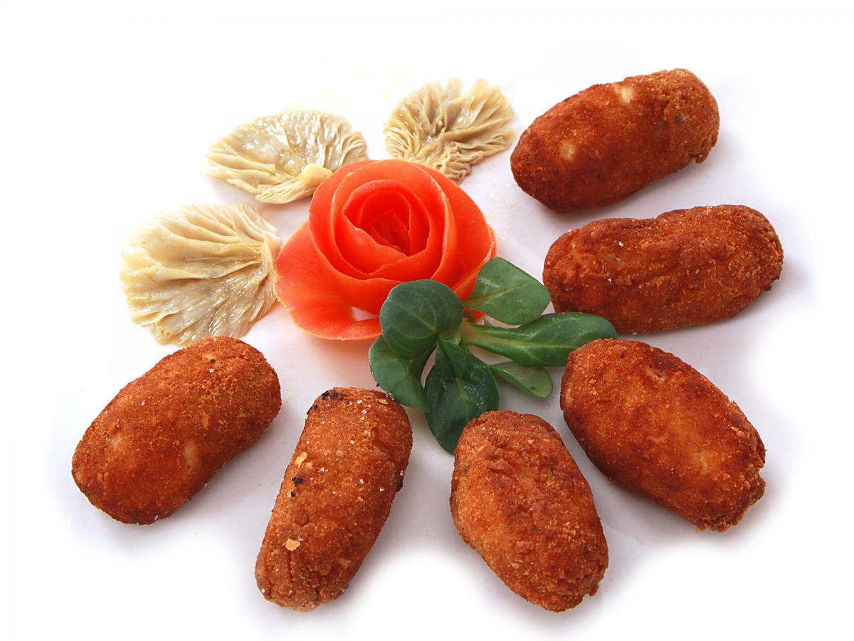 Croqueta trovadas  Bar Trovador  Croquetillas de champiñón.